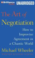 The_art_of_negotiation